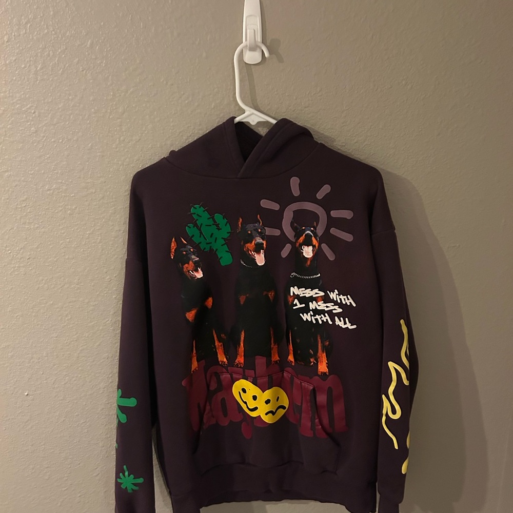 PacSun Purple Graphic Men's Sweater